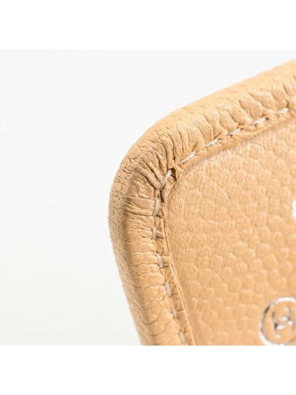 Chanel Compact Wallet Beige